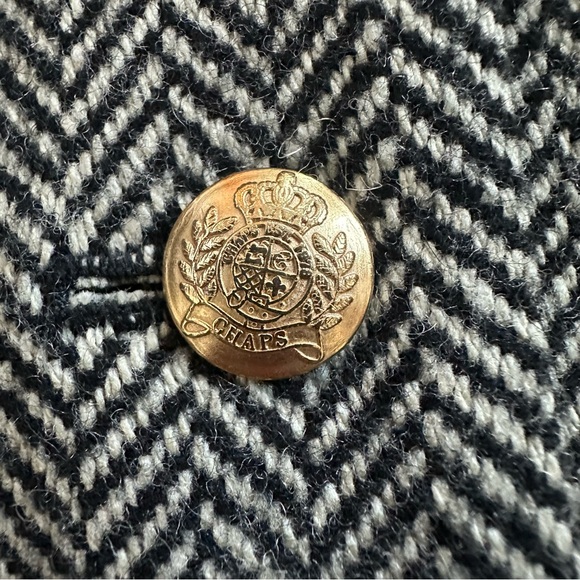 Vintage wool tweed herringbone blazer - Picture 14 of 16